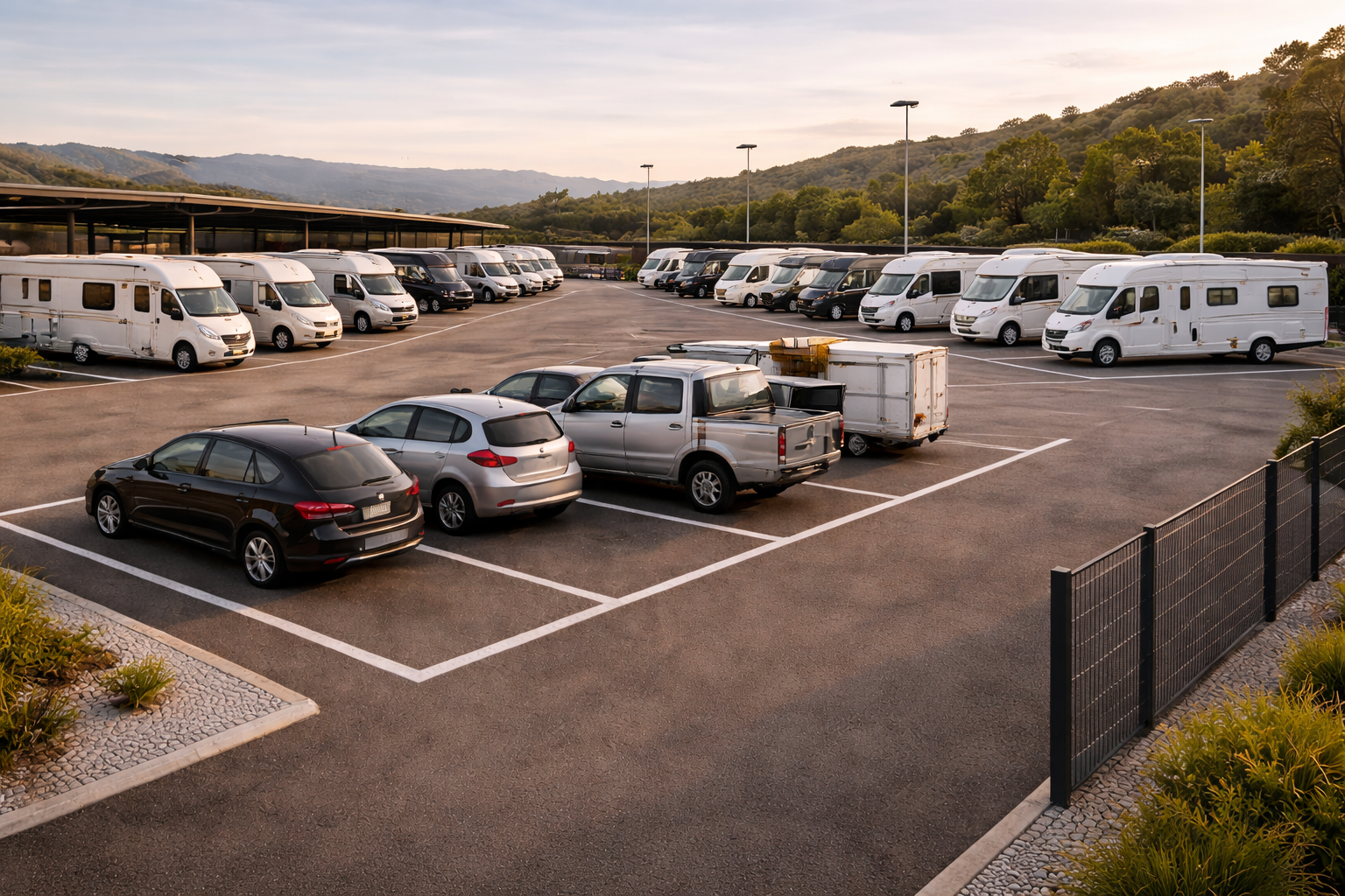 Vehículos admitidos en Parking Beriáin